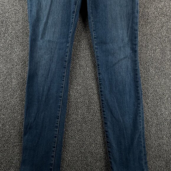 True Religion Women Size 31 Denim Jeans Stretch Blue USA Made Skinny Tapered - Picture 4 of 15